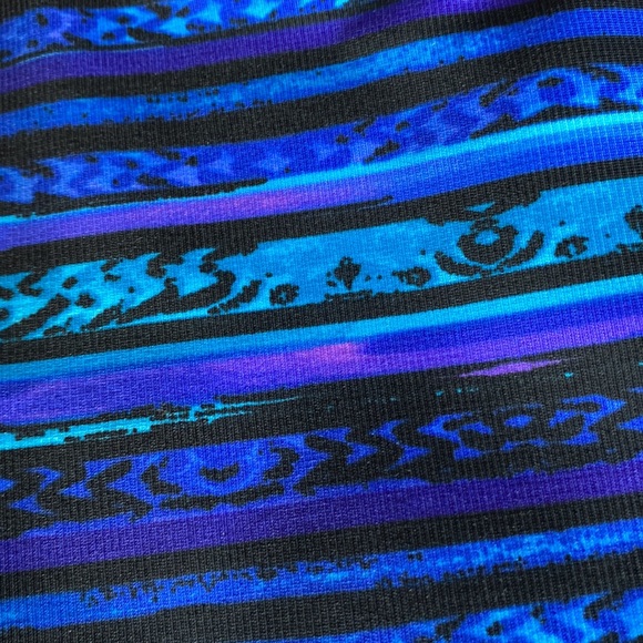 Miraclesuit Swimsuit Blue, Purple , Black and Teal Size 16 - Picture 9 of 16